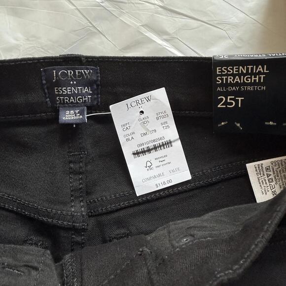 J.Crew Tall essential straight jean in all-day stretch T25‎ - Picture 5 of 5